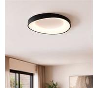 Plafonnier Led 17w Rond Ø400 Mm Cct Sélectionnable Unay Noir