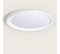 TechBrey Plafonnier LED 24W Rond Métal CCT Sélectionnable Karry 2200K - 3000K - 4000K CCT Blanc