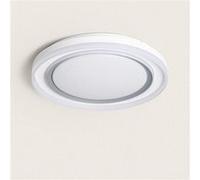 TechBrey Plafonnier LED 24W Rond Métal Danne 2200K - 3000K - 4000K CCT Blanc G