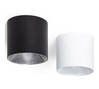 TechBrey Plafonnier LED 30W Aluminium CCT Sélectionnable Syrah Noir Sélectionnable (chaud-neutre) (2700K - 3300K - 4000K) Noir G