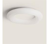 TechBrey Plafonnier LED 36W Rond Ø450 mm Kate Blanc Blanc