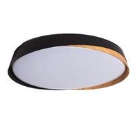 TechBrey Plafonnier LED 36W Rond Ø520 mm CCT Sélectionnable Nil Noir Noir G