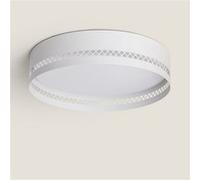 TechBrey Plafonnier LED 40W Métal Walital L Blanc Blanc