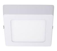 Plafonnier LED 6W Carré Aluminium 105x105 mm Slim CCT Sélectionnable Galán SwitchDimm Naturel 105 mm