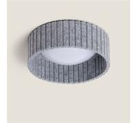 TechBrey Plafonnier LED 9W Rond Feutre Ø300 mm CCT Sélectionnable Gris Gris