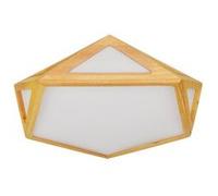 Techbrey plafonnier led bois cct sélectionnable altigen 20w bois G