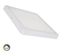 TechBrey Plafonnier LED Carré 24W Extra-Plat CCT Sélectionnable 280x280 mm Sélectionnable (chaud-neutre-froid)