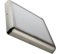 TechBrey Plafonnier LED Carré 24W Métal Design Silver 300x300mm 3000K Blanc chaud Argent G