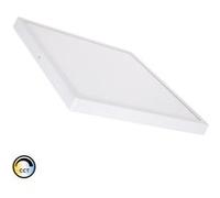 TechBrey Plafonnier LED Carré 30W Extra-Plat CCT Sélectionnable 400x400 mm Sélectionnable (chaud-neutre-froid) Autre G