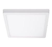 TechBrey Plafonnier LED Carré Aluminium Slim 24W CCT Sélectionnable Galán 280x280 mm SwitchDimm Blanc Blanc G