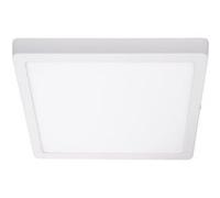 TechBrey Plafonnier LED Carré Aluminium Slim 24W CCT Sélectionnable Galán 280x280 mm SwitchDimm Noir Noir G