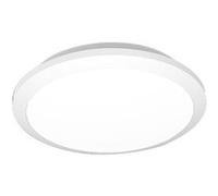 TechBrey Plafonnier LED Extérieur CCT Sélectionnable 21-30W avec Éclairage de Secours Ø300 mm Sélectionnable (chaud-neutre-froid) Blanc