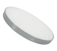LEDKIA Plafonnier LED Extérieur Rond 24W Dimmable Ø220 mm Noir | E27 | IP44 | Installation Facile | Polypropylène, Blanc, Utilisation Intérieure/Extérieure