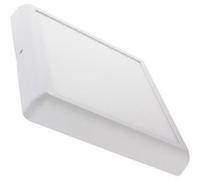 TechBrey Plafonnier LED Métal Carré Design 24W Métal 300x300 mm White 4000K Blanc neutre Blanc G