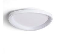 Plafonnier Led Oval 20w Métal Ø420 Mm Cct Sélectionnable Owen Doré