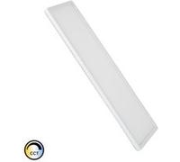 TechBrey Plafonnier LED Rectangulaire SwitchCCT Sélectionnable 24W Double Face 580x200 mm Sélectionnable (chaud-neutre-froid) Blanc