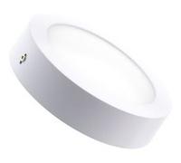 TechBrey Plafonnier LED Rond 18W Ø225 mm 3000K Blanc chaud Blanc G