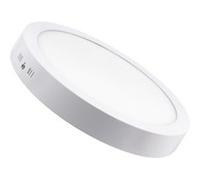 TechBrey Plafonnier LED Rond 24W Ø295 mm 3000K Blanc chaud Blanc G