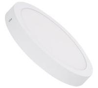 TechBrey Plafonnier LED Rond 24W Aluminium Ø300 mm Dimmable Dim To Warm Blanc Blanc