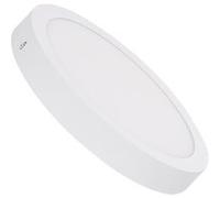TechBrey Plafonnier LED Rond 24W Aluminium Ø300 mm Dimmable Dim To Warm Blanc Blanc G