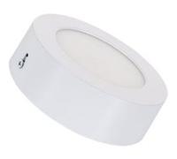 TechBrey Plafonnier LED Rond 6W Ø120 mm 3000K Blanc chaud Blanc G