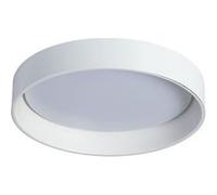 Plafonnier LED Rond Métal 20W CCT Sélectionnable Broadway Ø450 mm Blanc / O