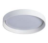 TechBrey Plafonnier LED Rond Métal 30W CCT Sélectionnable Big Broadwey Ø550 mm Noir Noir G