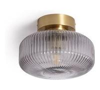 LEDKIA LIGHTING Plafonnier Métal et Verre Windsor pour chambre, salon, cuisine Doré