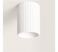 LEDKIA LIGHTING Plafonnier Plâtre Colum pour chambre, salon, cuisine Blanc