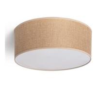 Plafonnier Rond Tissu Korsade Ø450 mm Blanc
