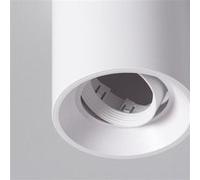 TechBrey Plafonnier Space GU10 Ø93 mm Argent Argent