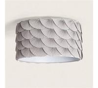 TechBrey Plafonnier Tissu Anabela Gris Gris G