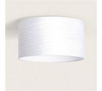 TechBrey Plafonnier Tissu Marissa Blanc Blanc