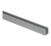 TechBrey Profilé Aluminium 1 m pour Néon LED RGB Semi-Circulaire 180 Argent Argent