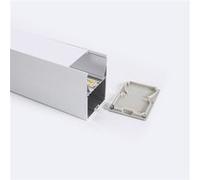 Profilé Aluminium Suspendu 2 m pour Rubans LED jusqu'à 22 mm 2 m