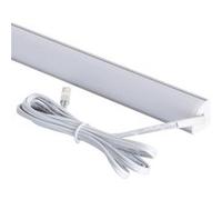 TechBrey Profilé avec Ruban LED New Aretha 600mm 6W pour Angle 3000K Blanc chaud Aluminium