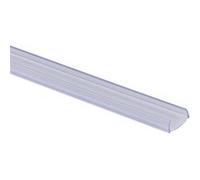 TechBrey Profilé PVC 1 m pour Néon LED Monochrome Semi-Circulaire 180 Transparent Transparent