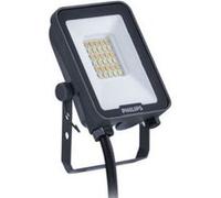 TechBrey Projecteur LED 10 W IP65 Ledinaire Mini BVP167 Blanc Sélectionnable No Flicker (3000K - 4000K - 6500K) CCT Noir