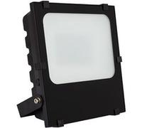 TechBrey Projecteur LED 100W 145lm/W HE Frost PRO Dimmable 4000K Blanc neutre Noir