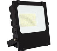 TechBrey Projecteur LED 100W 145lm/W HE PRO Dimmable 3000K Blanc chaud Noir G