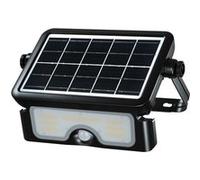 Projecteur LED 3CCT Solaire IP65 avec Détecteur de Mouvement PIR et Crépusculai