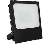 TechBrey Projecteur LED 50W 145lm/W IP65 HE Frost PRO Dimmable 3000K Blanc chaud Noir G