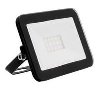 TechBrey Projecteur LED Slim Crystal 120lm/W IP65 10W Noir 4000K Blanc neutre Noir G