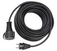 TechBrey Rallonge électrique 20m IP44 Noir Noir