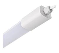 TechBrey Réglette Étanche LED 60cm 18W Batten IP65 4000K Blanc neutre Blanc