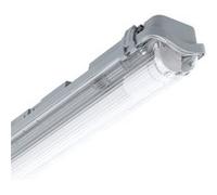 LEDKIA LIGHTING - Réglette Étanche Slim pour Tube LED (NON inclus) | IP65 | 60cm Connexion Latérale |Intérieure/Extérieure, 600 Mm, Polycarbonate