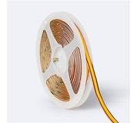 TechBrey Ruban LED 24V COB 528 LED/m 5m 13W/m 910lm/m CUIVRE Largeur 8mm FreeCut IP20 CRI90 3500K Blanc chaud Cuivre