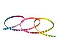 TechBrey Ruban LED 24V RGBW SMD 60LED/m 5m 10W/m Largeur 12mm Coupe 10cm IP20 RGBW