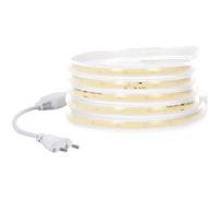 TechBrey Ruban LED Dimmable 220V COB 320 LED/m Blanc Chaud 8W/m 720lm/m Largeur 12mm Coupe 50cm IP65 CRI90 Sur mesure 2 m Blanc G