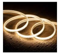 Ruban Led Dimmable 220v Cob 320 Led/M Blanc Chaud 8w/M 720lm/M Largeur 12mm Coupe 50cm Ip65 Cri90 Sur Mesure 15 M